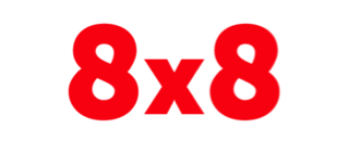 logo for 8X8